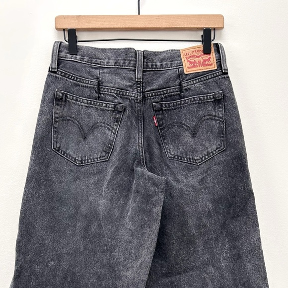 Levi’s ‘94 Baggy Wide Leg Jeans in Where’s My Phone Charcoal Washed Black sz 26 - Picture 8 of 13